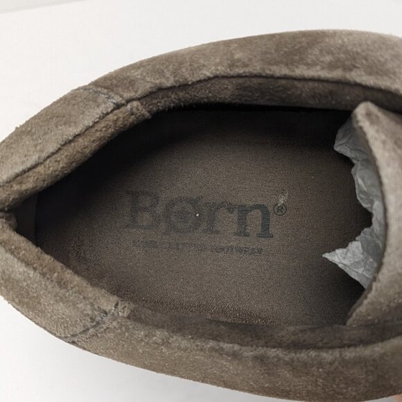 Born Nigel 3-Eye Oxford, Gray Suede, Men's 9.5 M - Picture 6 of 7